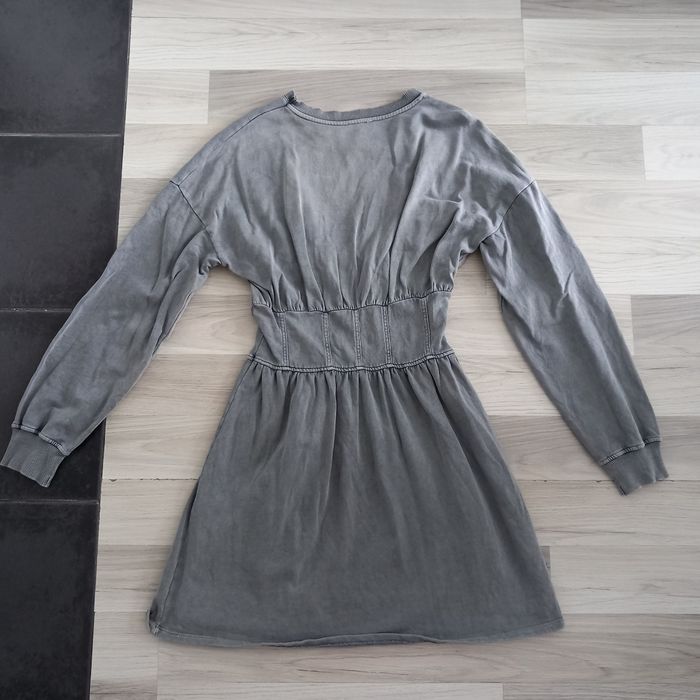 Robe grise à manches longues C&A taille S - photo numéro 7