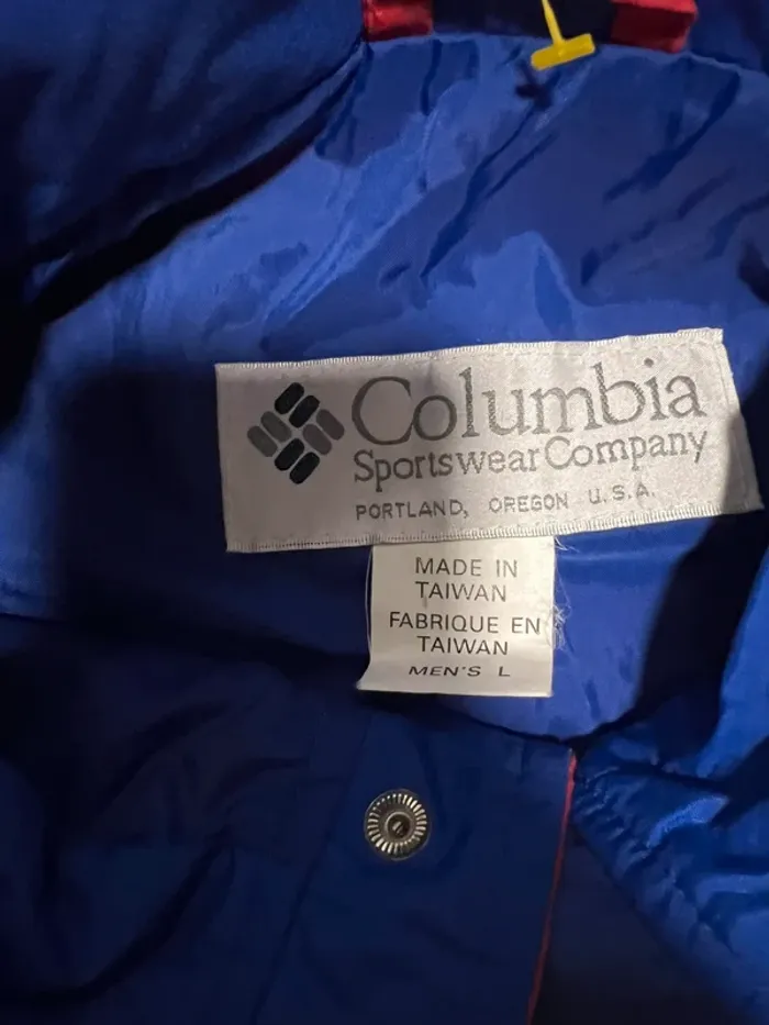 Imperméable Columbia vintage rouge taille L - photo numéro 6