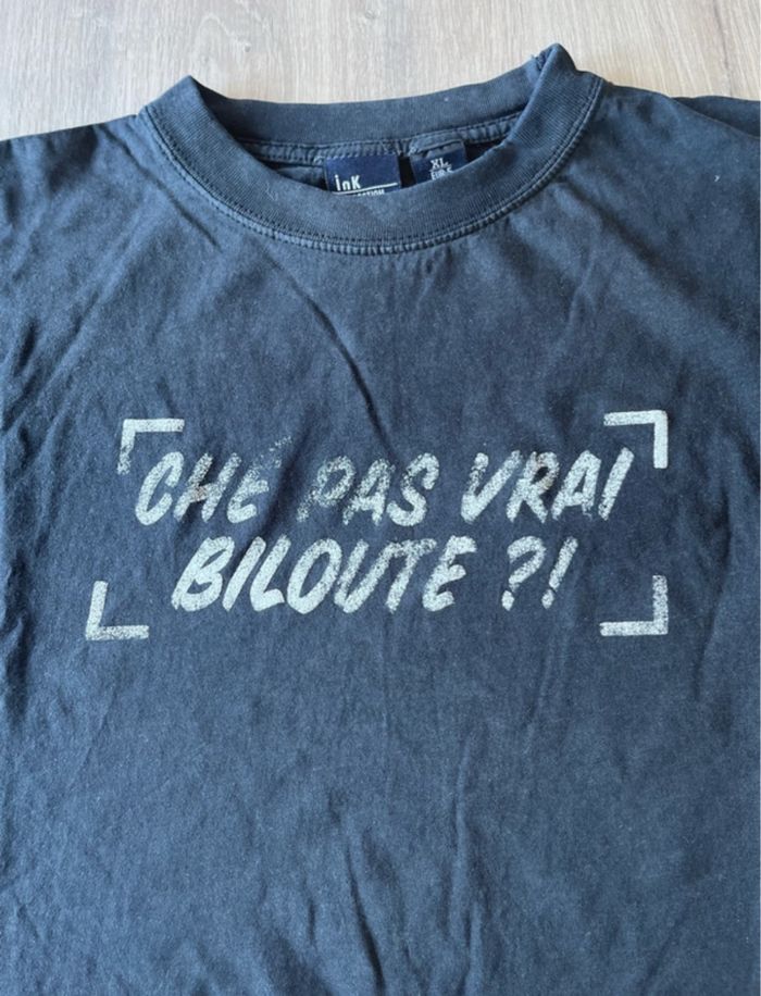 T-shirt humoristique Ché pas vrai biloute - photo numéro 2
