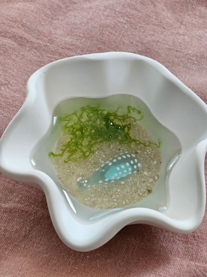 Pot à bijoux requin baleine original ! Vide-poche mignon fait main – Idée cadeau originale