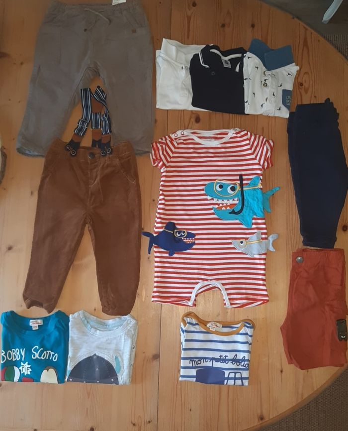 Lot vêtements garçon 12 mois