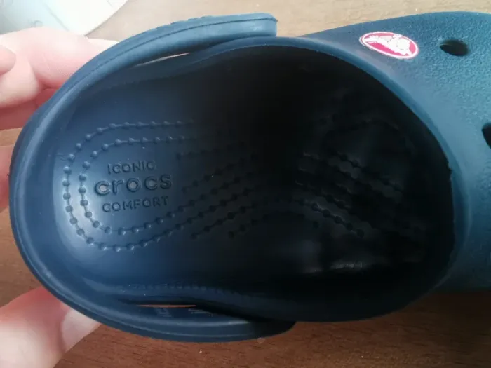 🌼Crocs bleues enfant toddler crocband clog– Taille C7 (23/24) 💙 - photo numéro 5