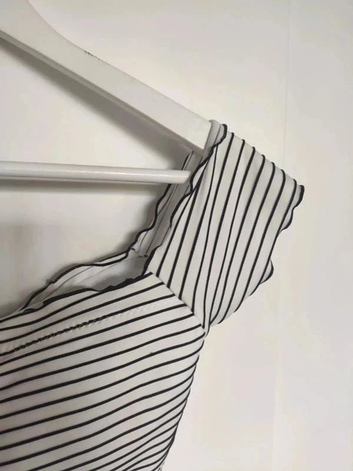 Top bandeau rayé S - photo numéro 3