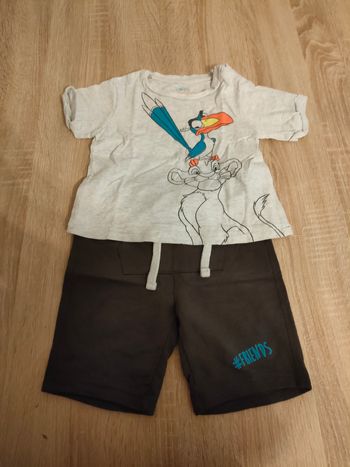 Ensemble t-shirt et short