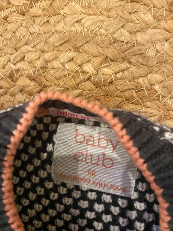 Gilet fille 6 mois Baby Club - photo numéro 2