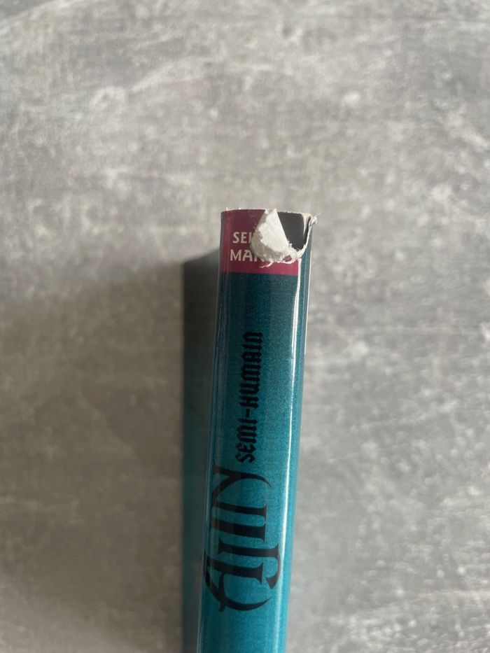 Manga Ajin semi humain tome 1 en version française. - photo numéro 2