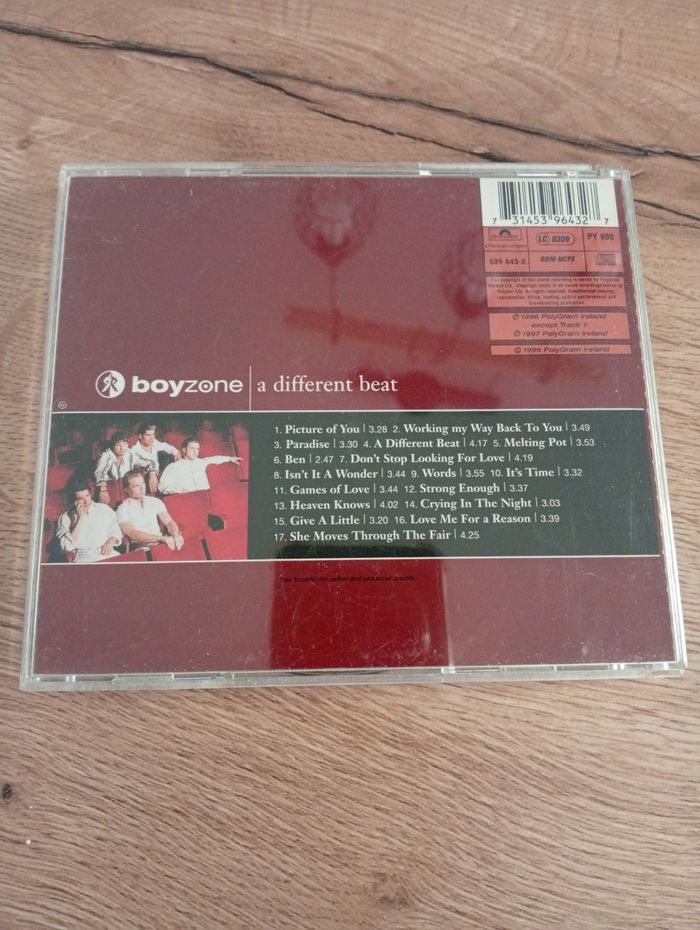 CD Boyzone - photo numéro 2