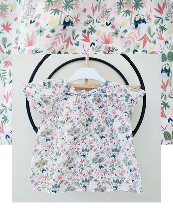 23 mois 2 ans blouse été tape a l'oeil