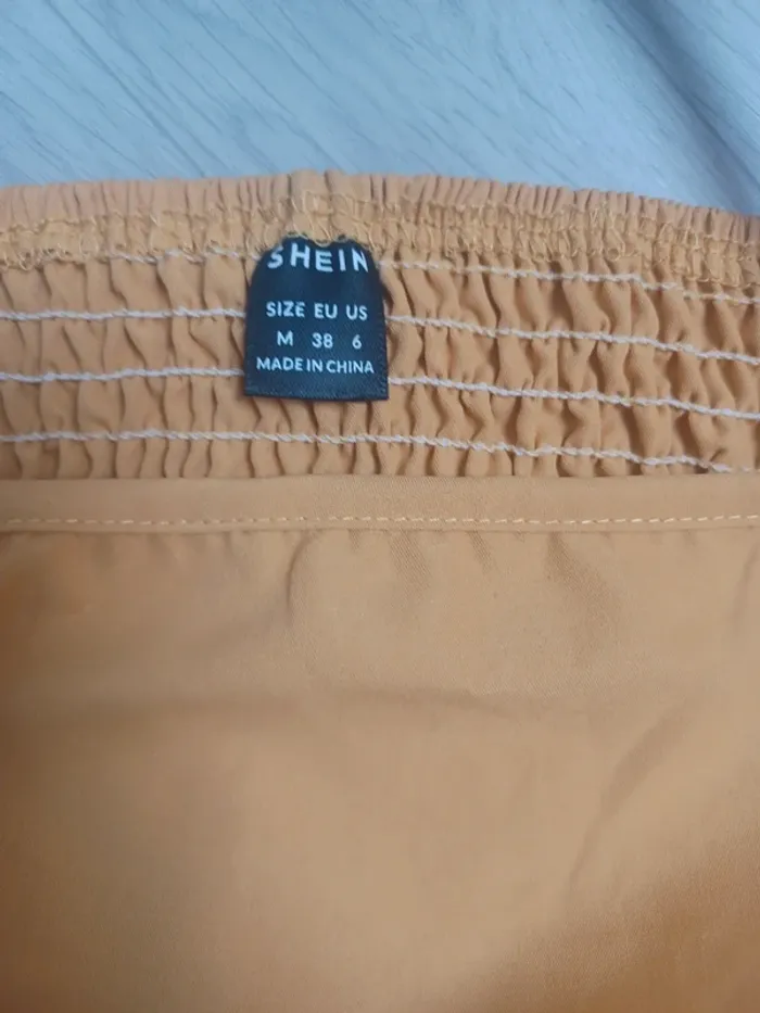 Ensemble pantalon et top jaune moutard shein - photo numéro 16