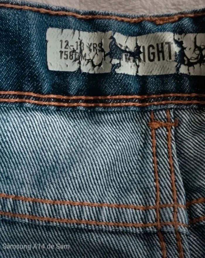 Jean bleu foncé primark taille 12-13ans - photo numéro 3