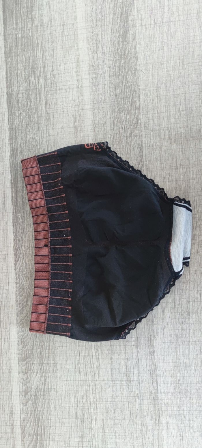 Culotte taille haute pour femme taille M couleur orange - photo numéro 4