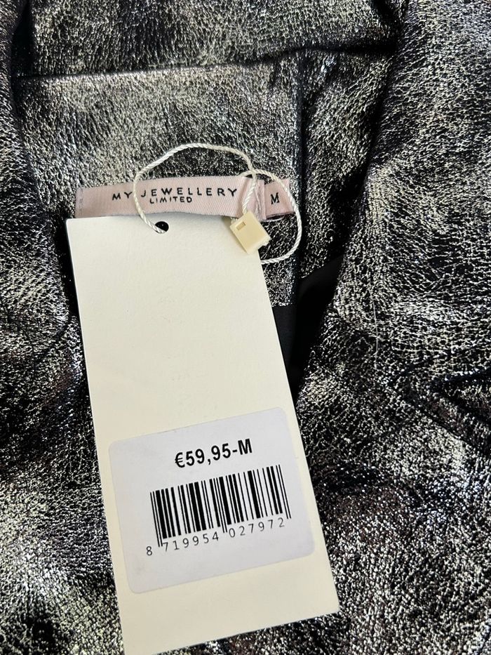 Perfecto argenté et noir neuf My Jewellery taille M (valeur 60€) - photo numéro 10