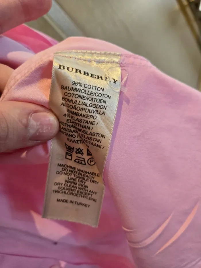 Chemise Rose Burberry - photo numéro 3