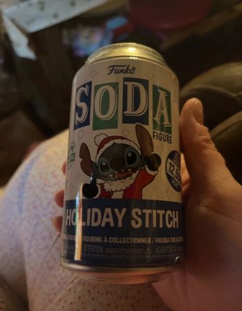 Funko soda figure holiday stitch