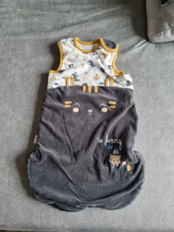 Gigoteuse velour naissance à 6mois