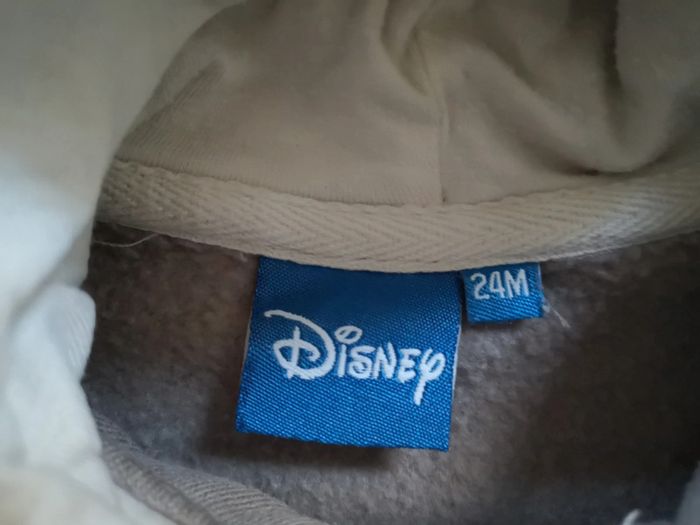 Pull / sweat à capuche Disney 2 ans - photo numéro 3