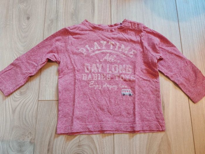 T-shirt manches longues 9 mois