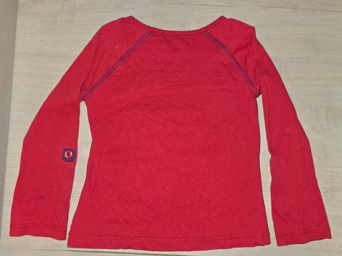 Tee shirt rouge Desigual - photo numéro 4