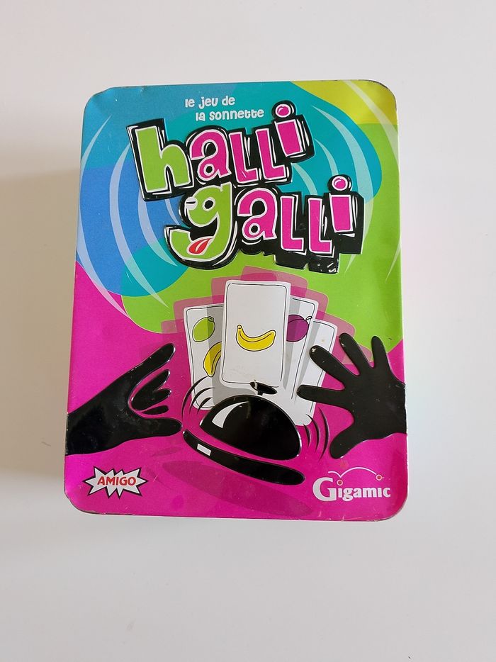 Halli galli gigamic complet sans notice boite métal