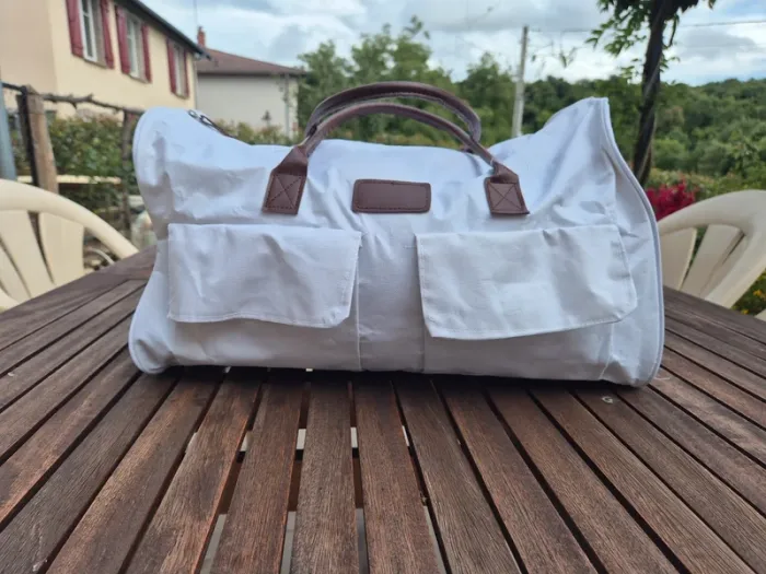 Petit sac de voyage Blanc