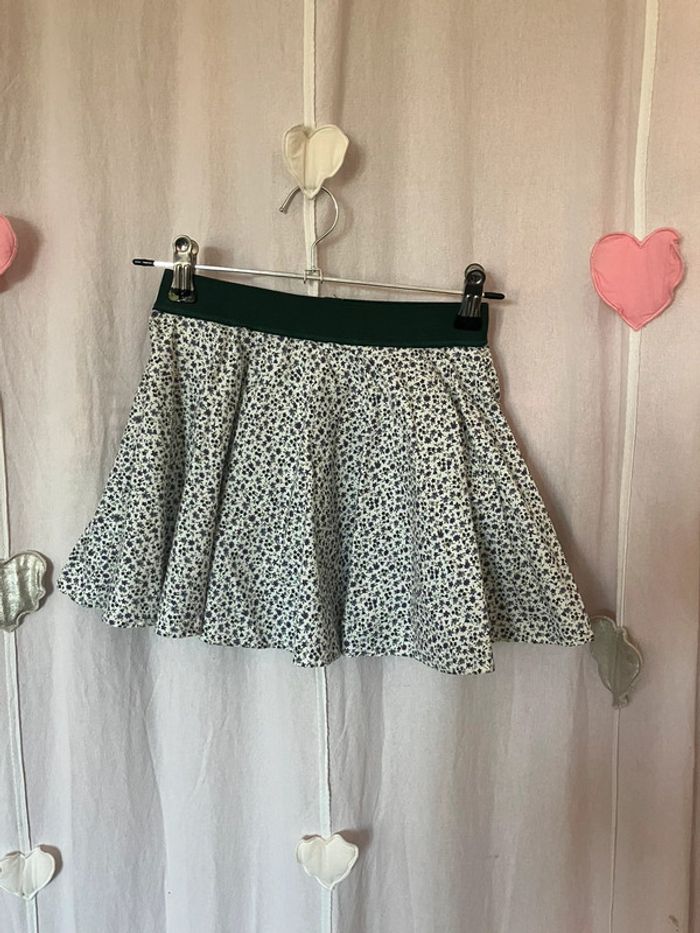 Jupe patineuse fleuri taille 5 ans - photo numéro 8