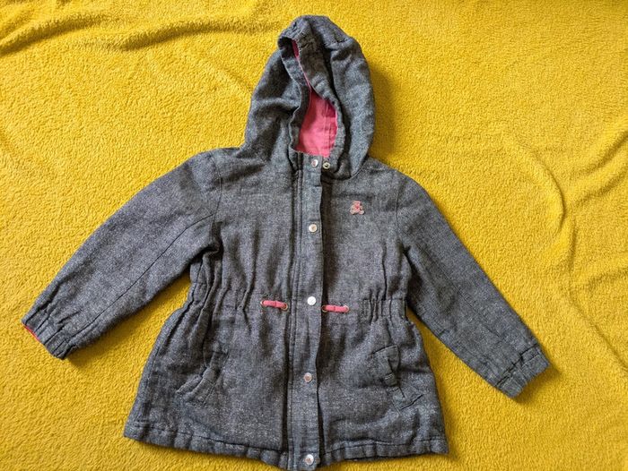 Veste légère avec paillettes Lulu castagnette 4 ans