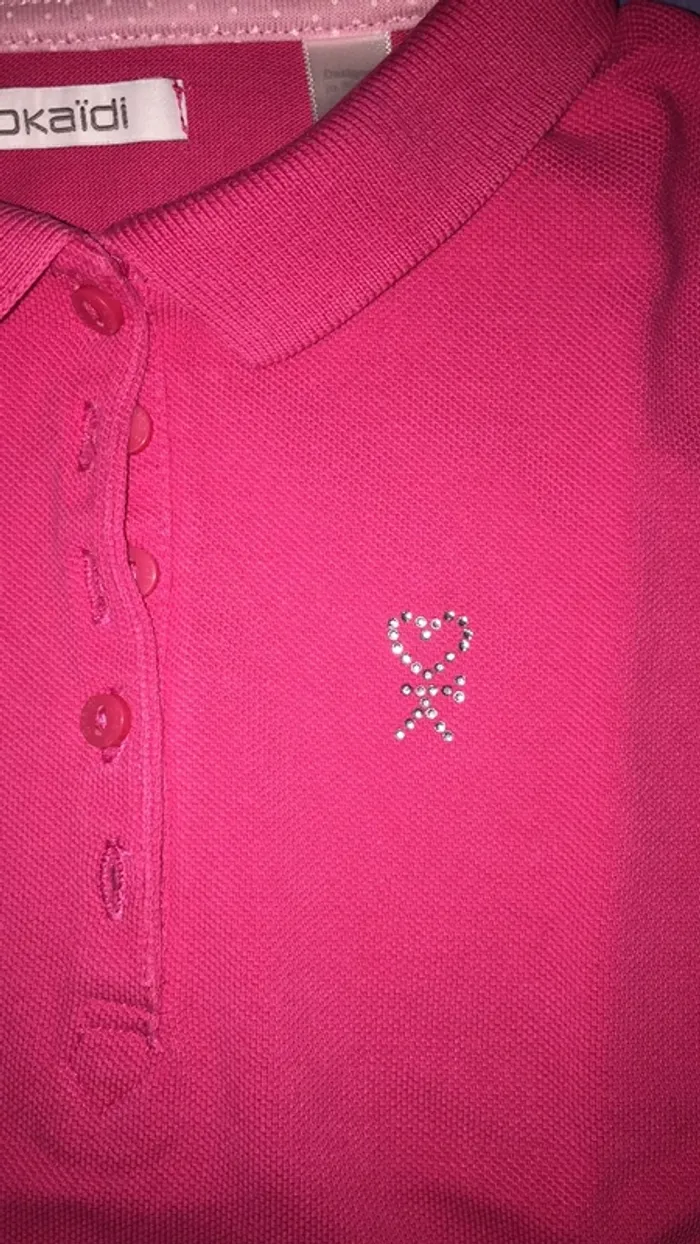 Polo rose - photo numéro 3