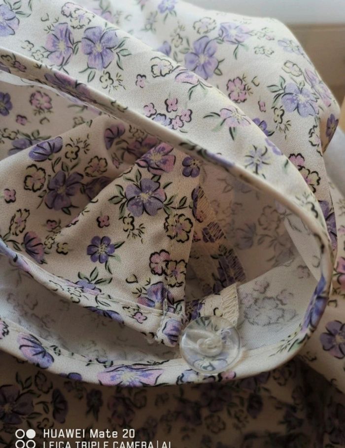 💕Jolie Jupe portefeuille fleurie BZB - femme TL / 40 tendance et féminine 💕 - photo numéro 7