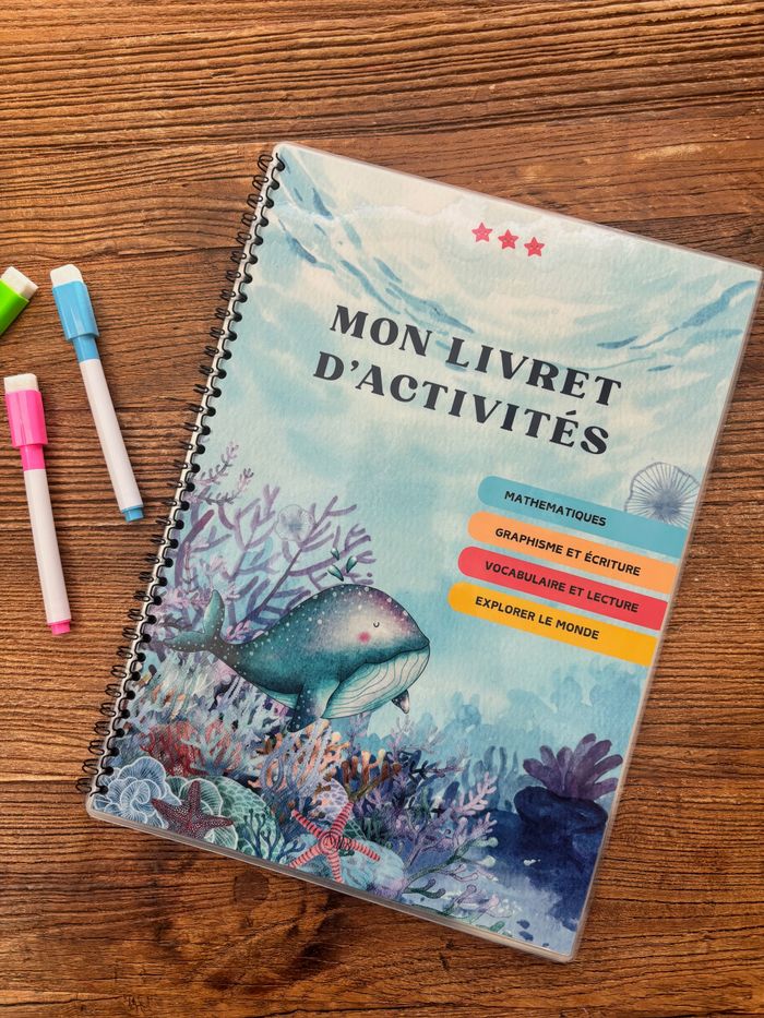 Cahier d’activités Grande Section – 26 pages | Apprendre en s’amusant (GS) - photo numéro 4