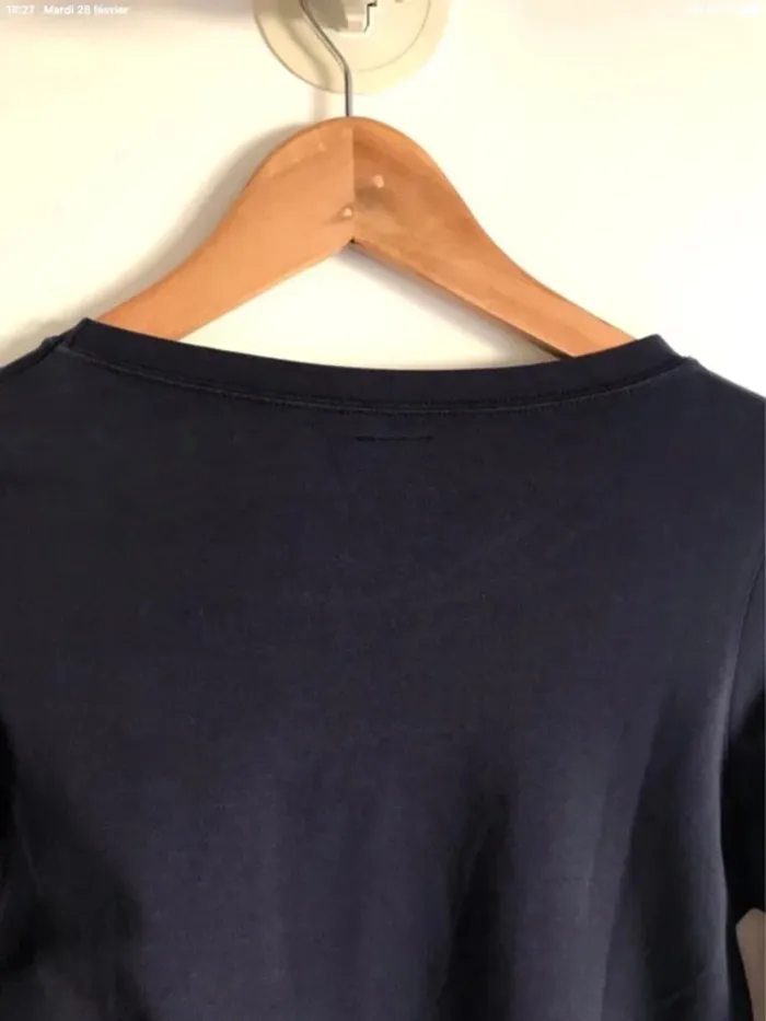 T-shirt violet Zara à strass manches longues taille 34/36 - photo numéro 9