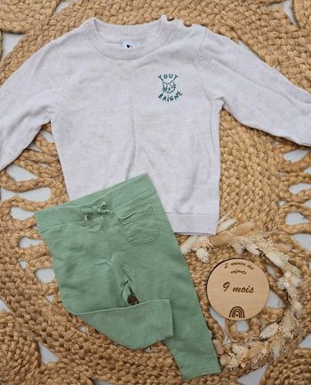 Ensemble 9m(Pas la même marque)