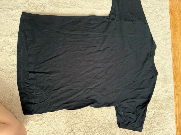 T-shirt noir Star Wars tête Dark Vador taille M Strass - photo numéro 4