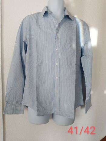 Chemise rayures homme 41/42