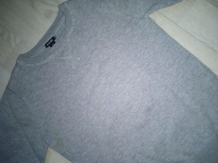 Pull gris chiné clair Kiabi T. 6 ans - photo numéro 2