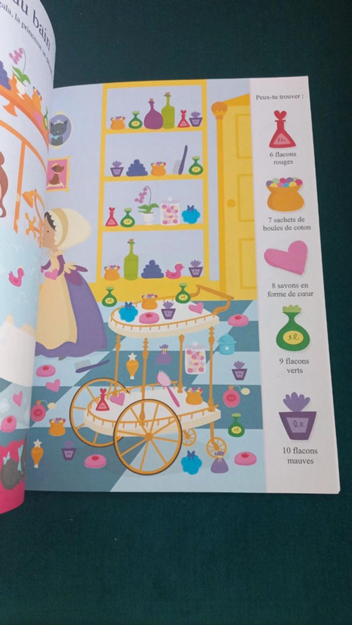 Cahier d'activités Cherche et trouve les princesses - photo numéro 3