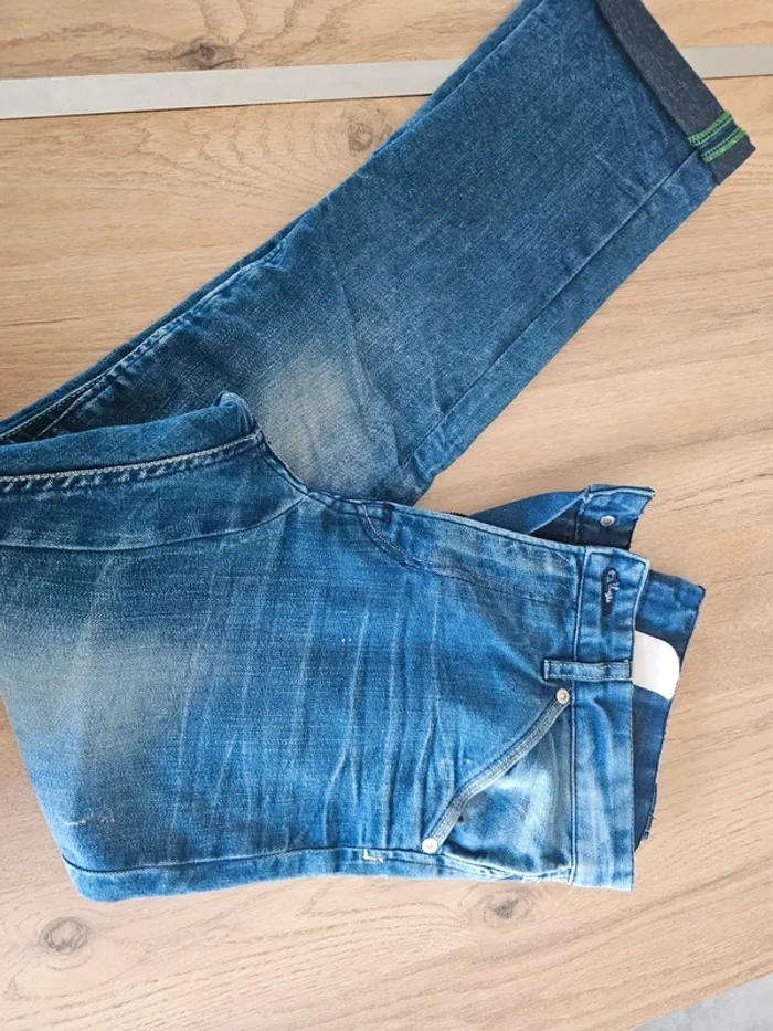Jean garçon 12 13 ans bleu h&m - photo numéro 9