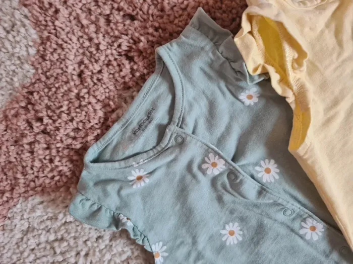 Lot 2 pyjamas été bébé fille 6 mois Vertbaudet - photo numéro 4