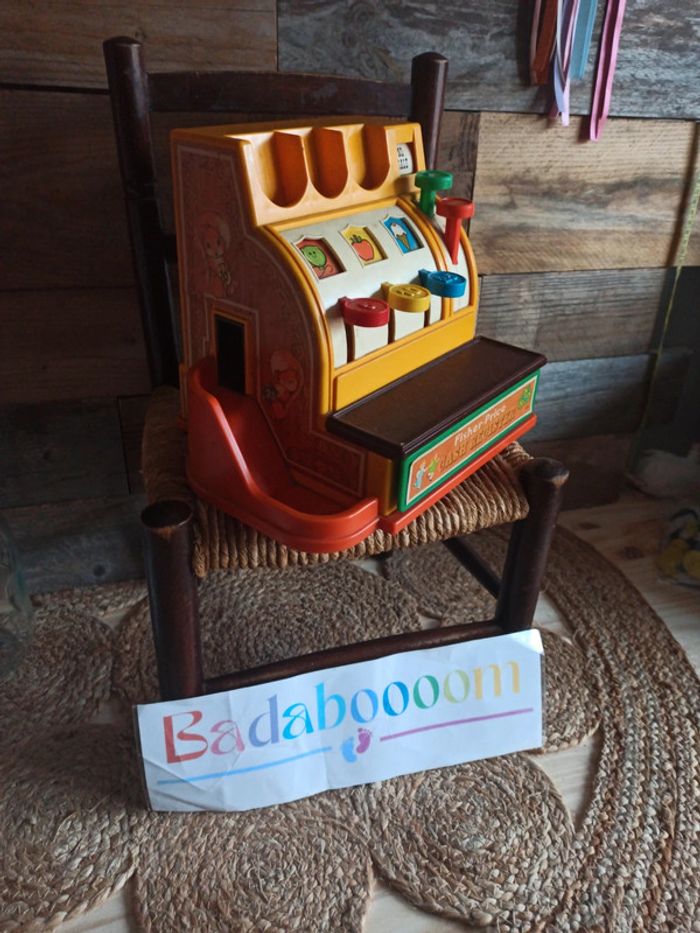 Jouet cash register Fisher price 1974 BE - photo numéro 7