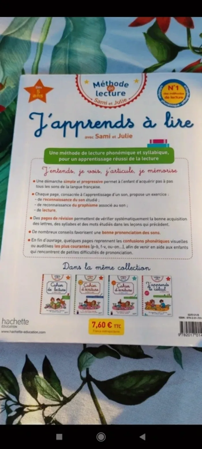 Cahier de lecture J'apprends à lire" - photo numéro 8