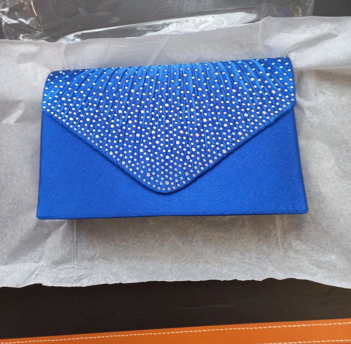 Pochette chic bleue - photo numéro 6