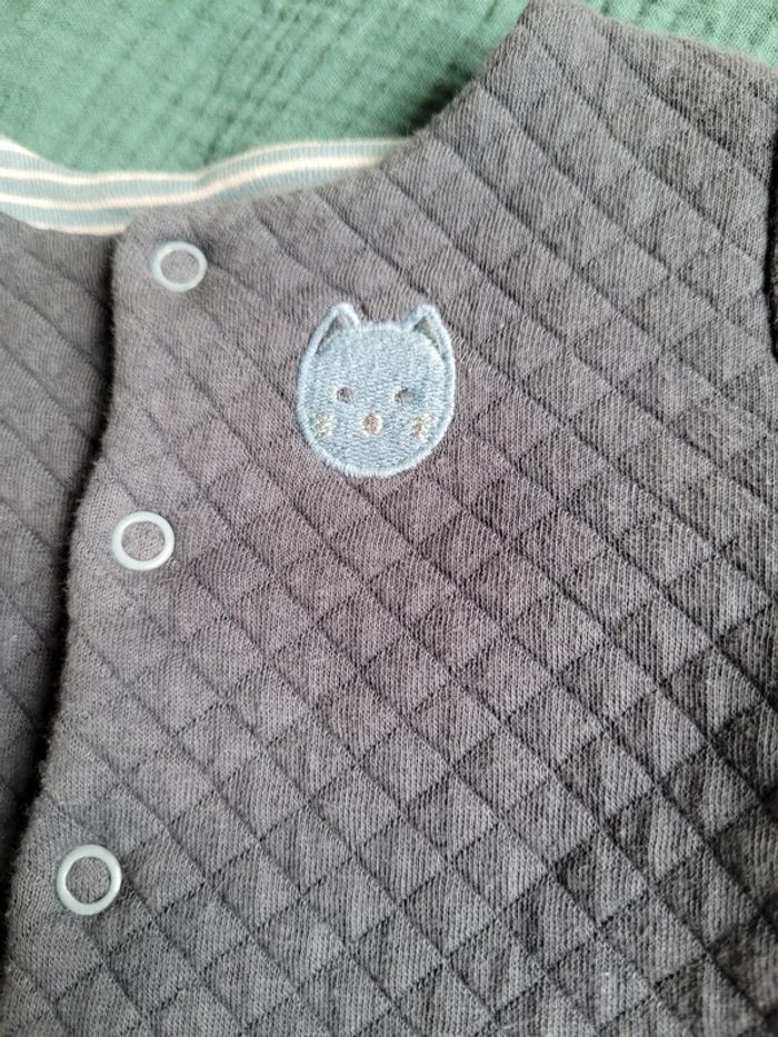 Brassière/veste réversible mi-saison 3 mois - photo numéro 6