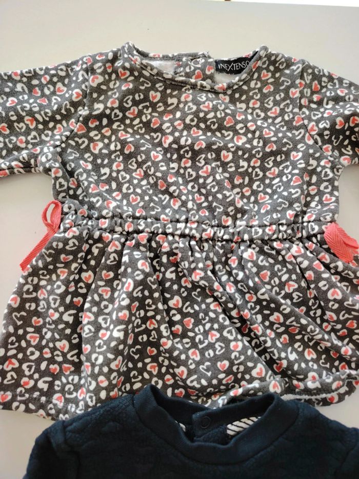 Lot de 2 robes 6 mois - photo numéro 3