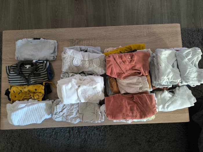 Lot vêtements bébé garçon