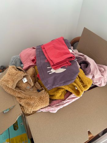 Lot vêtements bébé filles 12 mois 