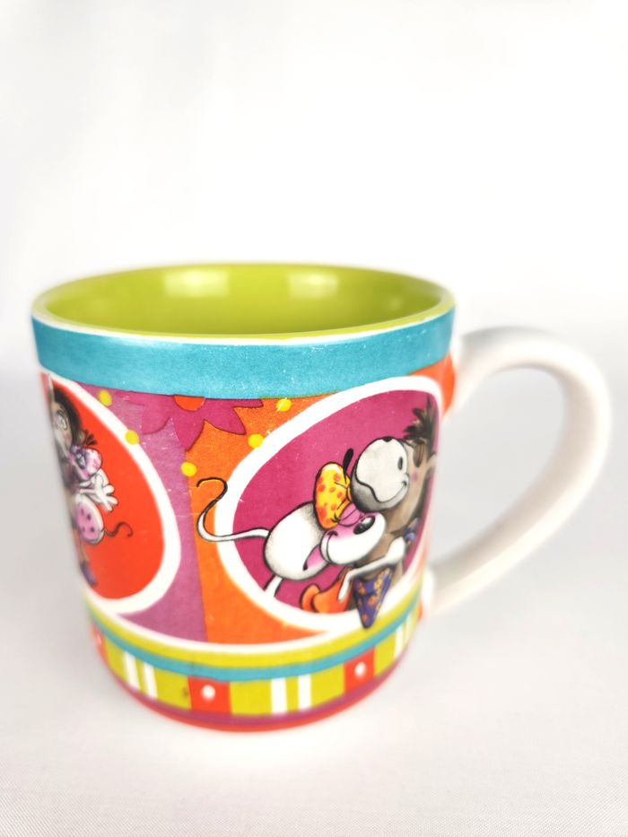 Mug Diddl Vintage Diddl Diddlina Loupsily Très bon état - photo numéro 3