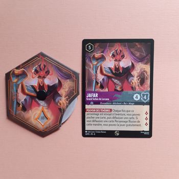 Lorcana/ "Jafar" champ set 8 *non foil+ Compteur de Lore