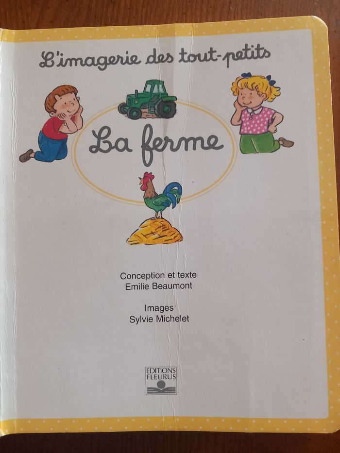Livre l'imagerie des tout petits la ferme - photo numéro 3