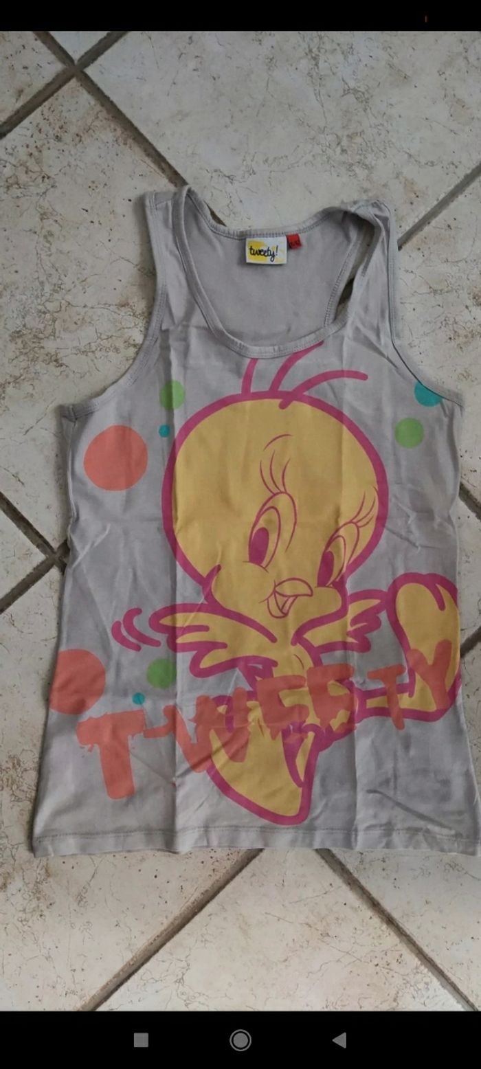 Débardeur titi fille 16 ans