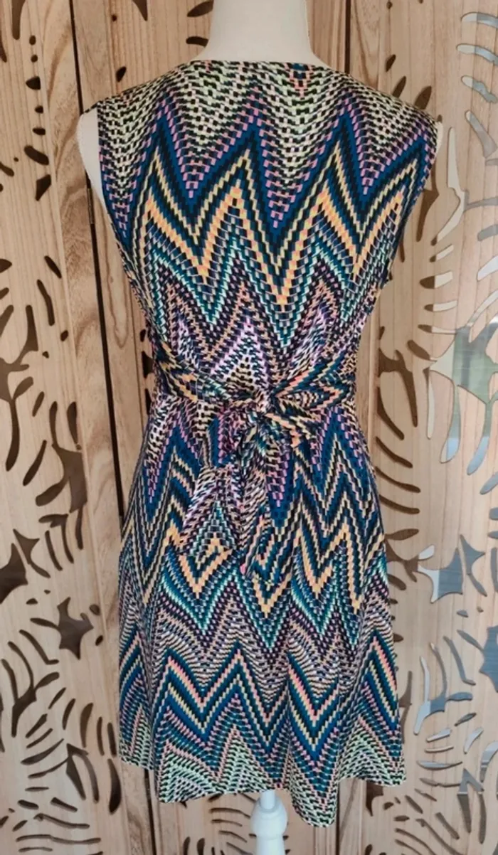 Robe fluide imprimée T38/40 Venca - photo numéro 5