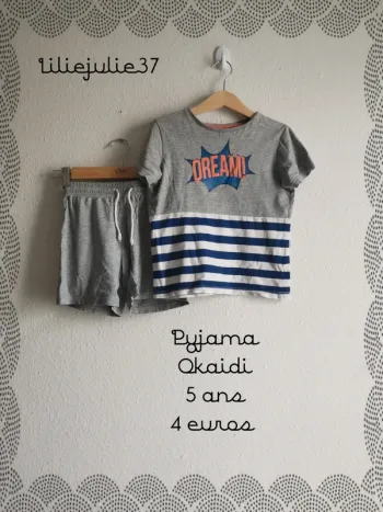 Pyjama Okaidi 5 ans
